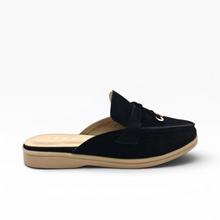 Load image into Gallery viewer, Carol Suede Leather Mules Flats
