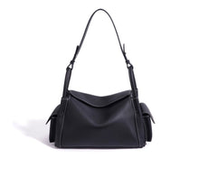 Load image into Gallery viewer, Harper Leather Tote (Side Pockets)
