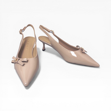 Load image into Gallery viewer, Veron Patent Slingback Heels
