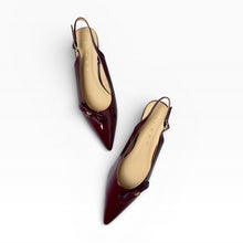 Load image into Gallery viewer, Veron Patent Slingback Heels
