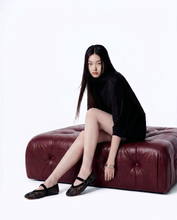 Load image into Gallery viewer, Amaryllis Crystal Mesh Mary Janes
