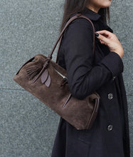Load image into Gallery viewer, Mila Suede Sausage Bag

